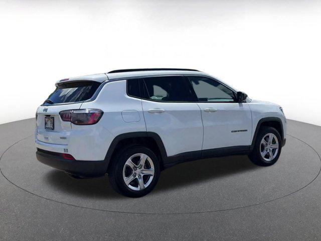 used 2023 Jeep Compass car, priced at $19,108