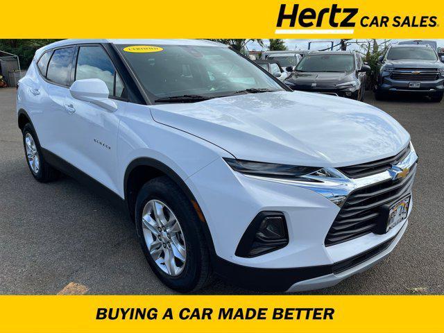 used 2022 Chevrolet Blazer car, priced at $27,055