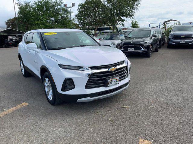 used 2022 Chevrolet Blazer car, priced at $27,055