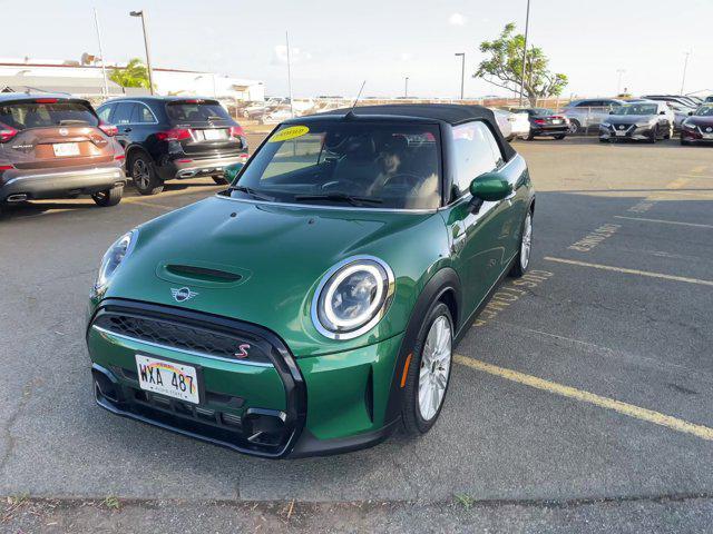 used 2024 MINI Convertible car, priced at $28,395