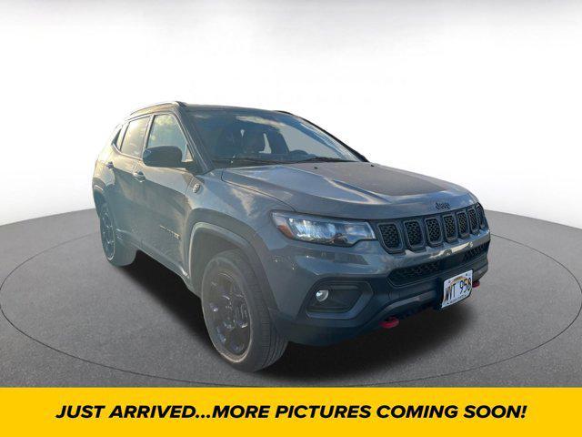 used 2023 Jeep Compass car, priced at $23,601