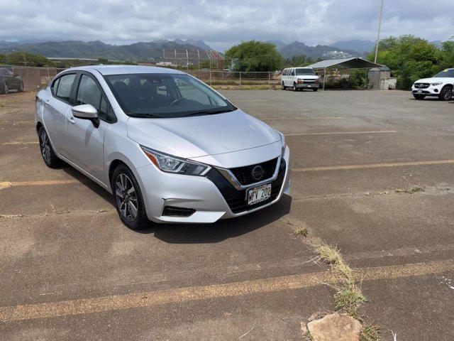 used 2021 Nissan Versa car, priced at $16,215