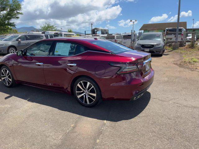 used 2021 Nissan Maxima car, priced at $18,393