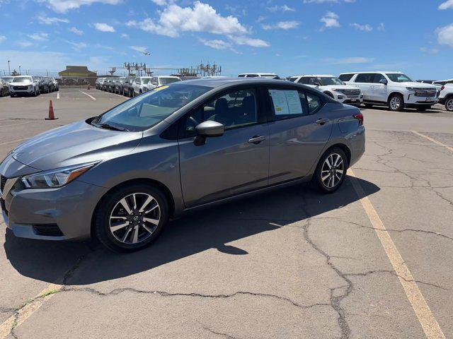 used 2021 Nissan Versa car, priced at $15,115