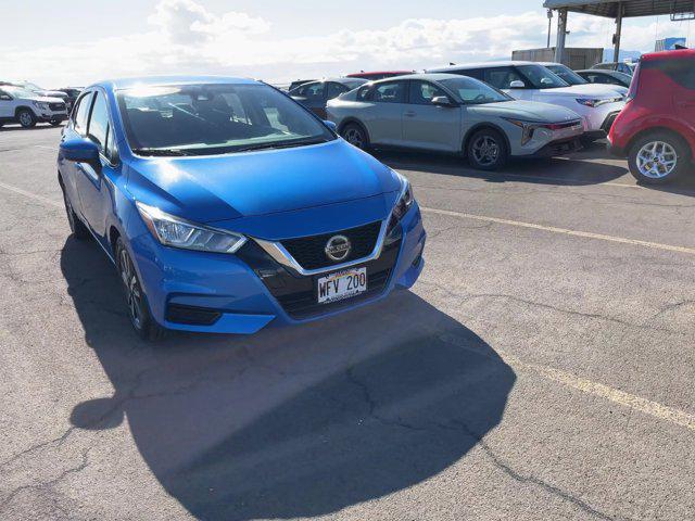 used 2021 Nissan Versa car, priced at $15,097