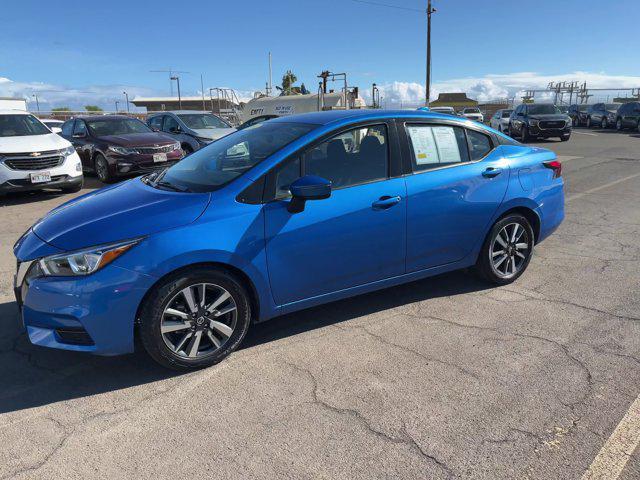 used 2021 Nissan Versa car, priced at $15,097