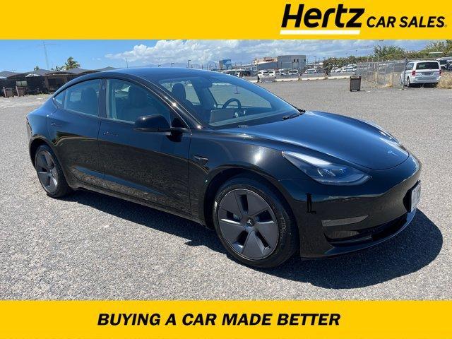 used 2023 Tesla Model 3 car, priced at $28,206
