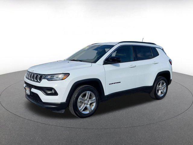 used 2023 Jeep Compass car, priced at $19,233