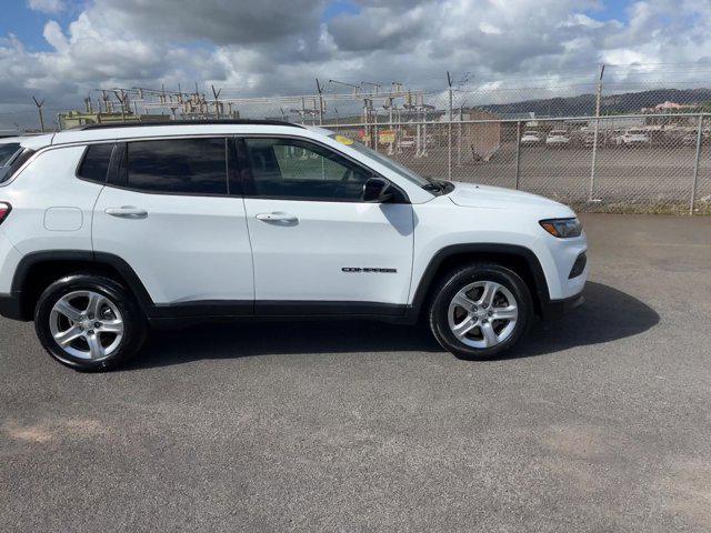 used 2023 Jeep Compass car, priced at $21,376