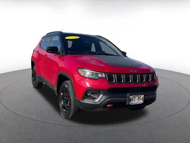 used 2023 Jeep Compass car, priced at $23,399