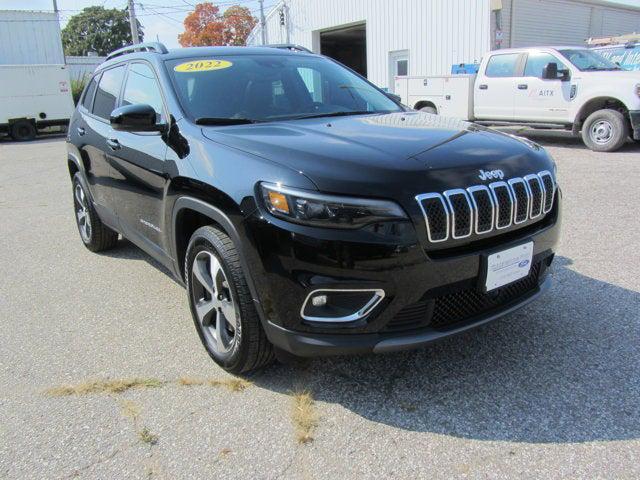 used 2022 Jeep Cherokee car, priced at $26,450