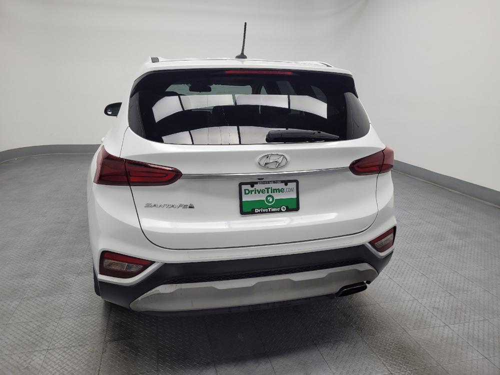 used 2019 Hyundai Santa Fe car, priced at $16,495