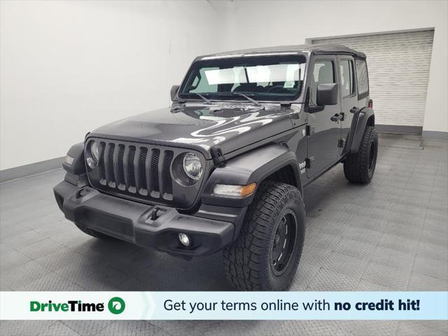used 2018 Jeep Wrangler Unlimited car, priced at $21,595