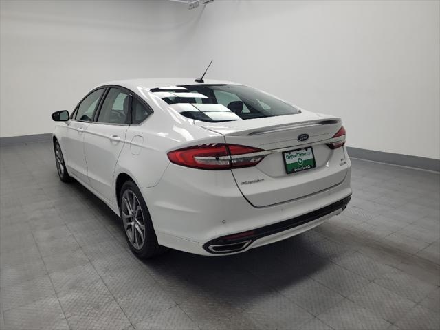 used 2017 Ford Fusion car, priced at $17,195