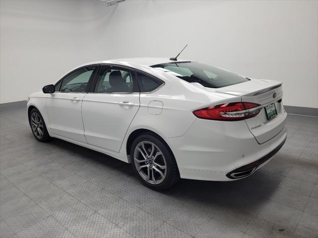 used 2017 Ford Fusion car, priced at $17,195