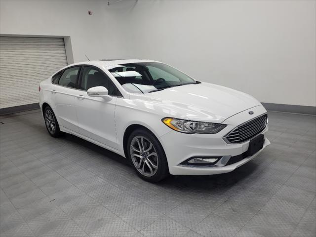 used 2017 Ford Fusion car, priced at $17,195