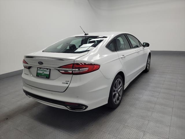 used 2017 Ford Fusion car, priced at $17,195