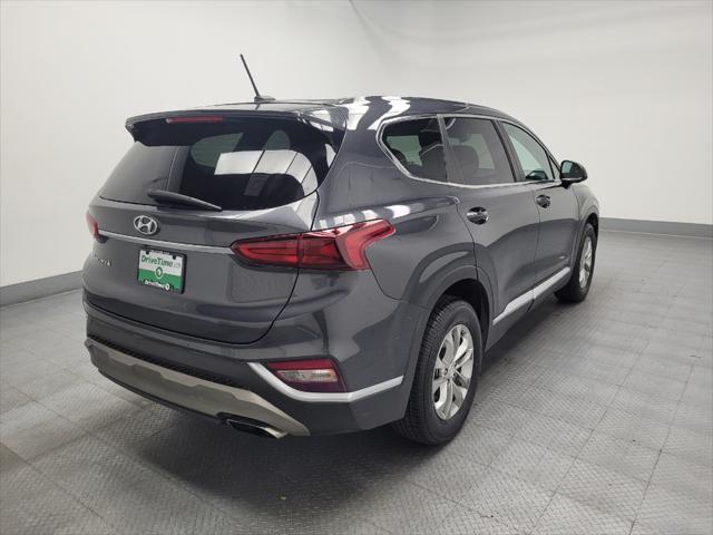 used 2020 Hyundai Santa Fe car, priced at $16,595