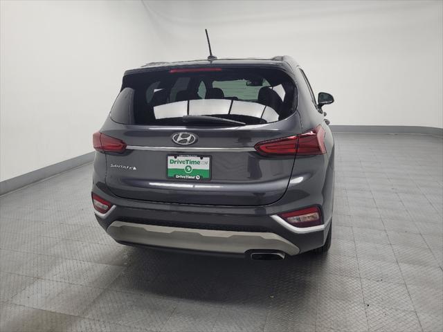 used 2020 Hyundai Santa Fe car, priced at $16,595