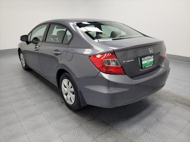 used 2012 Honda Civic car, priced at $13,495