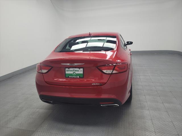 used 2016 Chrysler 200 car, priced at $15,195