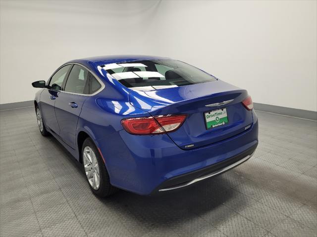 used 2015 Chrysler 200 car, priced at $11,295