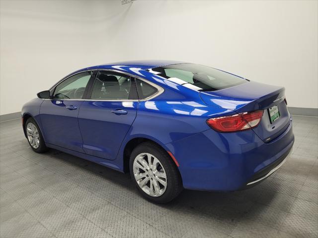 used 2015 Chrysler 200 car, priced at $11,295