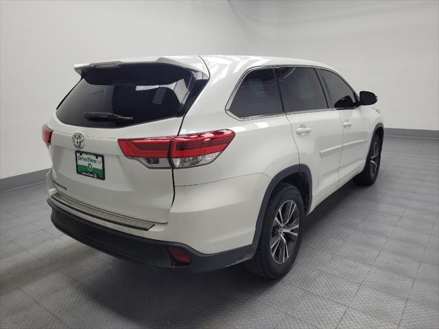 used 2017 Toyota Highlander car, priced at $21,995