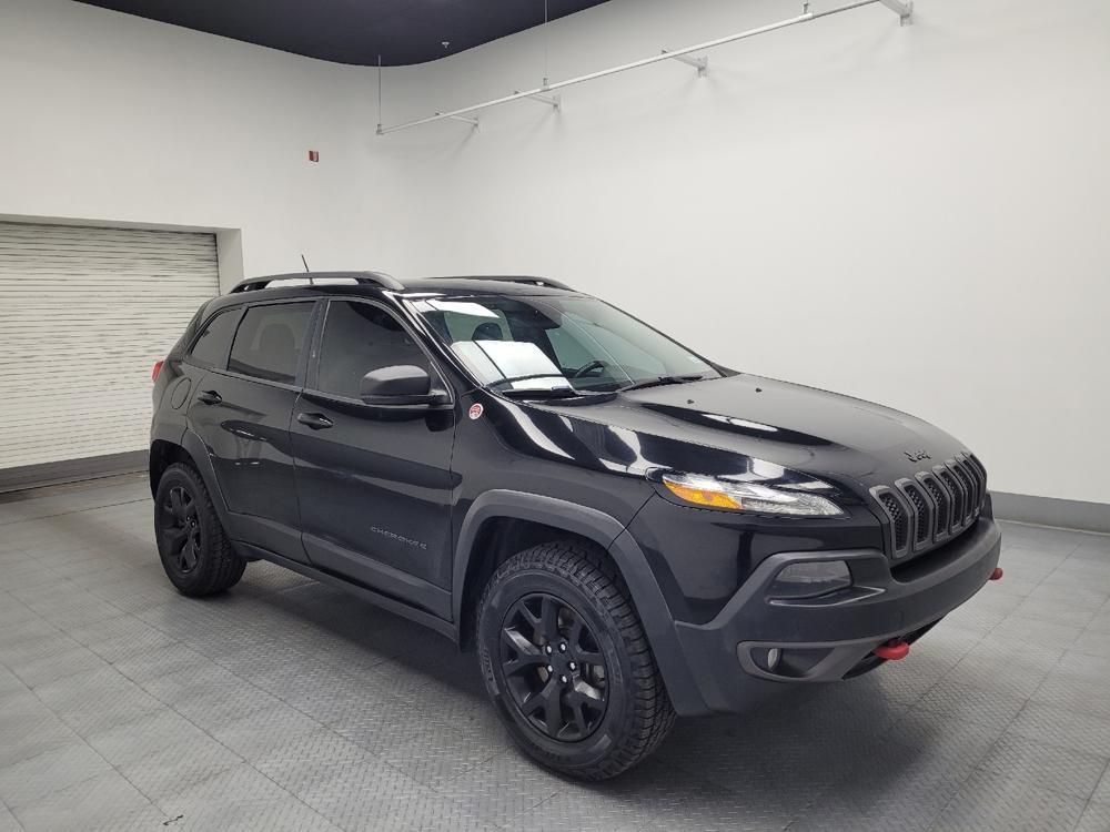 used 2018 Jeep Cherokee car, priced at $17,595
