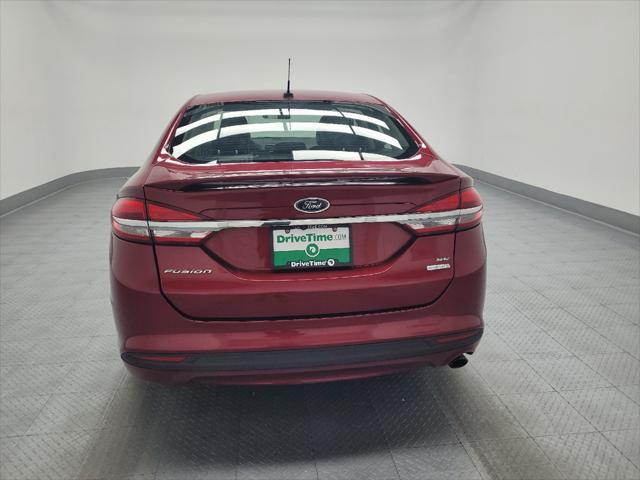 used 2018 Ford Fusion car, priced at $17,895