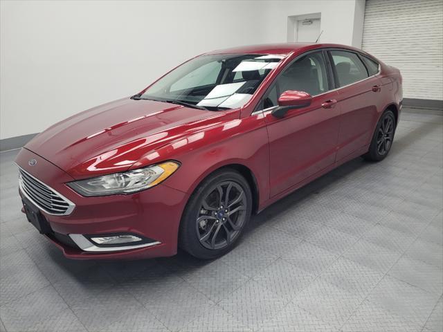 used 2018 Ford Fusion car, priced at $17,895