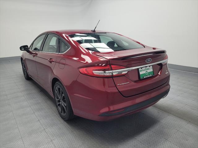 used 2018 Ford Fusion car, priced at $17,895