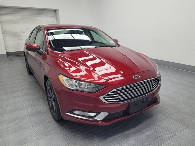 used 2018 Ford Fusion car, priced at $17,895