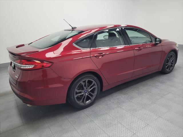 used 2018 Ford Fusion car, priced at $17,895