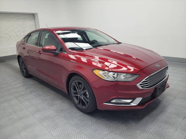 used 2018 Ford Fusion car, priced at $17,895