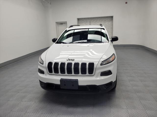 used 2017 Jeep Cherokee car, priced at $14,195