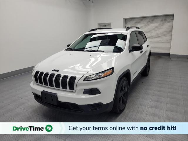 used 2017 Jeep Cherokee car, priced at $14,195