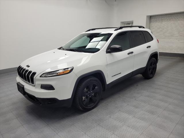 used 2017 Jeep Cherokee car, priced at $14,195