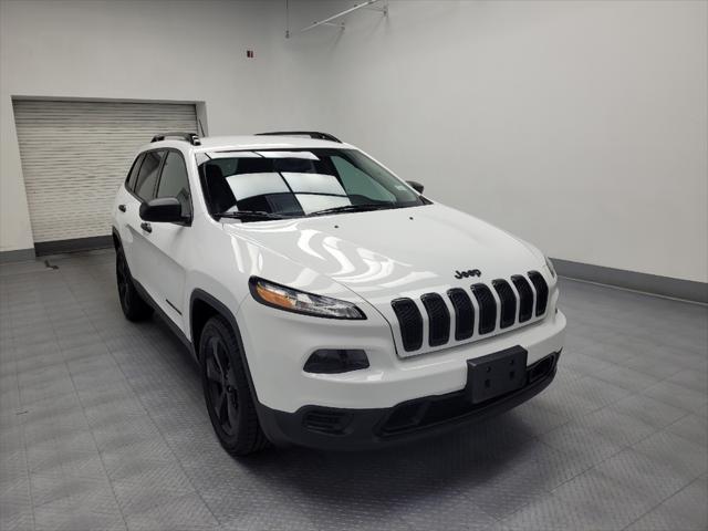 used 2017 Jeep Cherokee car, priced at $14,195