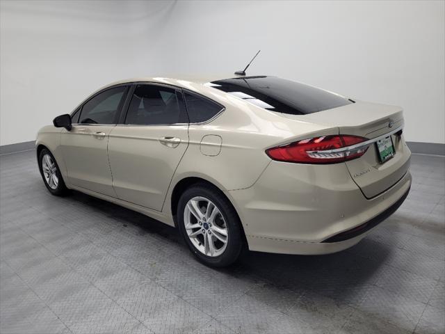 used 2018 Ford Fusion car, priced at $13,995