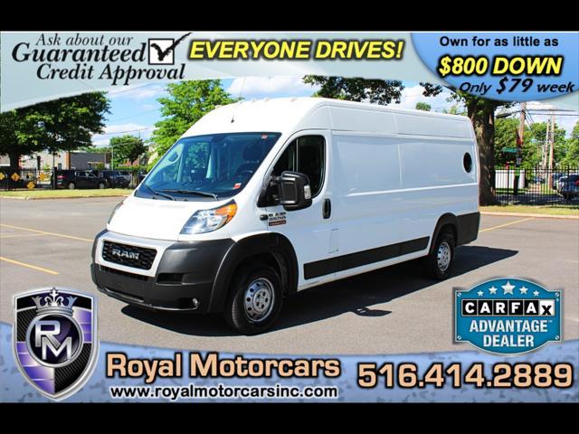 used 2021 Ram ProMaster 3500 car, priced at $22,900