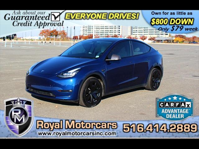 used 2021 Tesla Model Y car, priced at $29,900