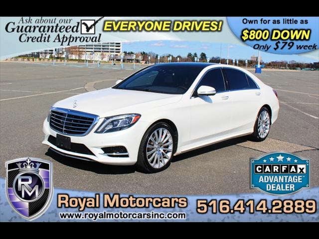 used 2015 Mercedes-Benz S-Class car, priced at $33,995