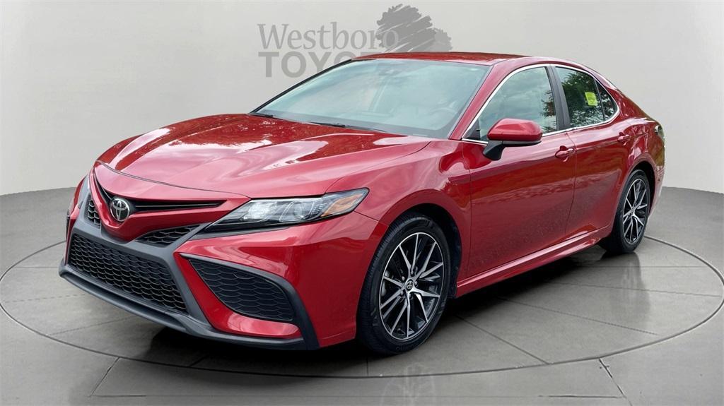 used 2021 Toyota Camry car, priced at $22,000