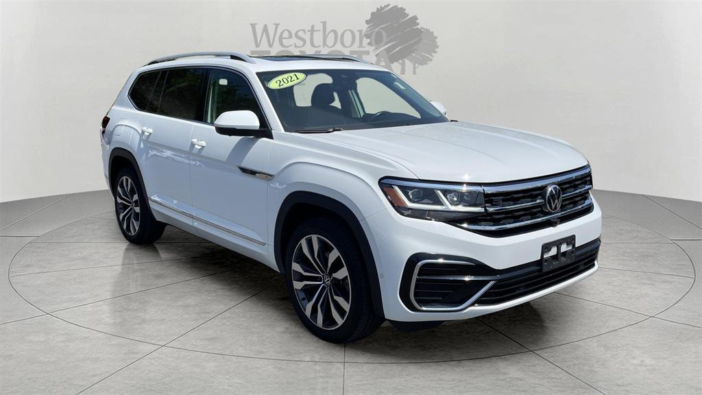 used 2021 Volkswagen Atlas car, priced at $29,000