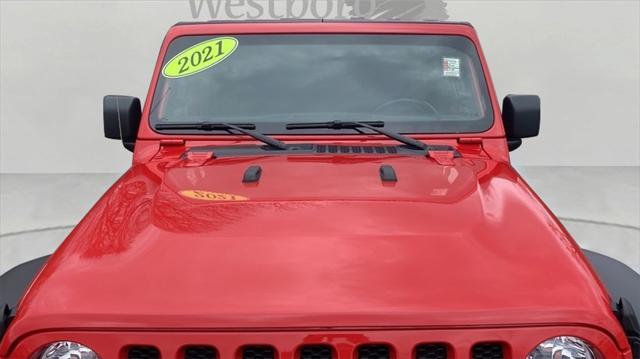 used 2021 Jeep Wrangler Unlimited car, priced at $30,000