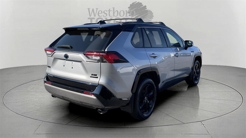 used 2021 Toyota RAV4 Hybrid car, priced at $22,000