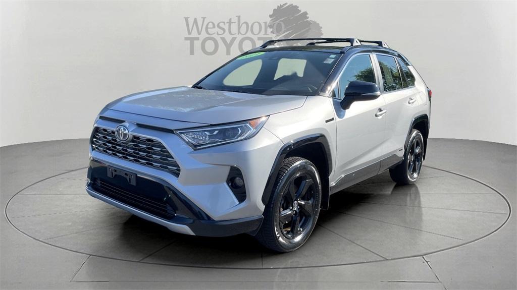 used 2021 Toyota RAV4 Hybrid car, priced at $22,000