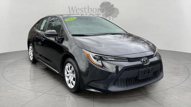 used 2021 Toyota Corolla car, priced at $18,500