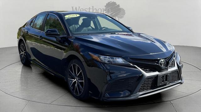 used 2021 Toyota Camry car, priced at $21,500